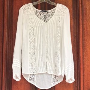 American Eagle Crochet Blouse